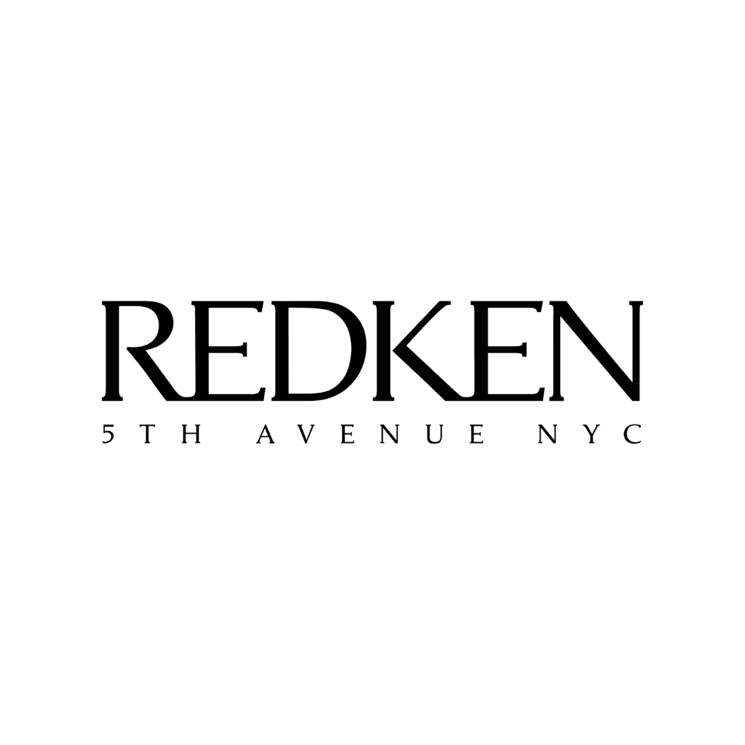 Redken logo with "5th Avenue NYC" tagline beneath it in black text on a white background.